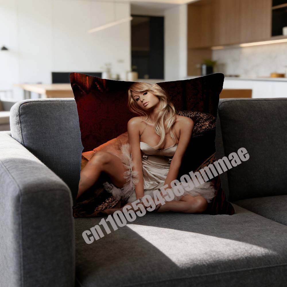 For P-Paris Hilton Throw Pillo - Home Textiles Paris reseña y precio