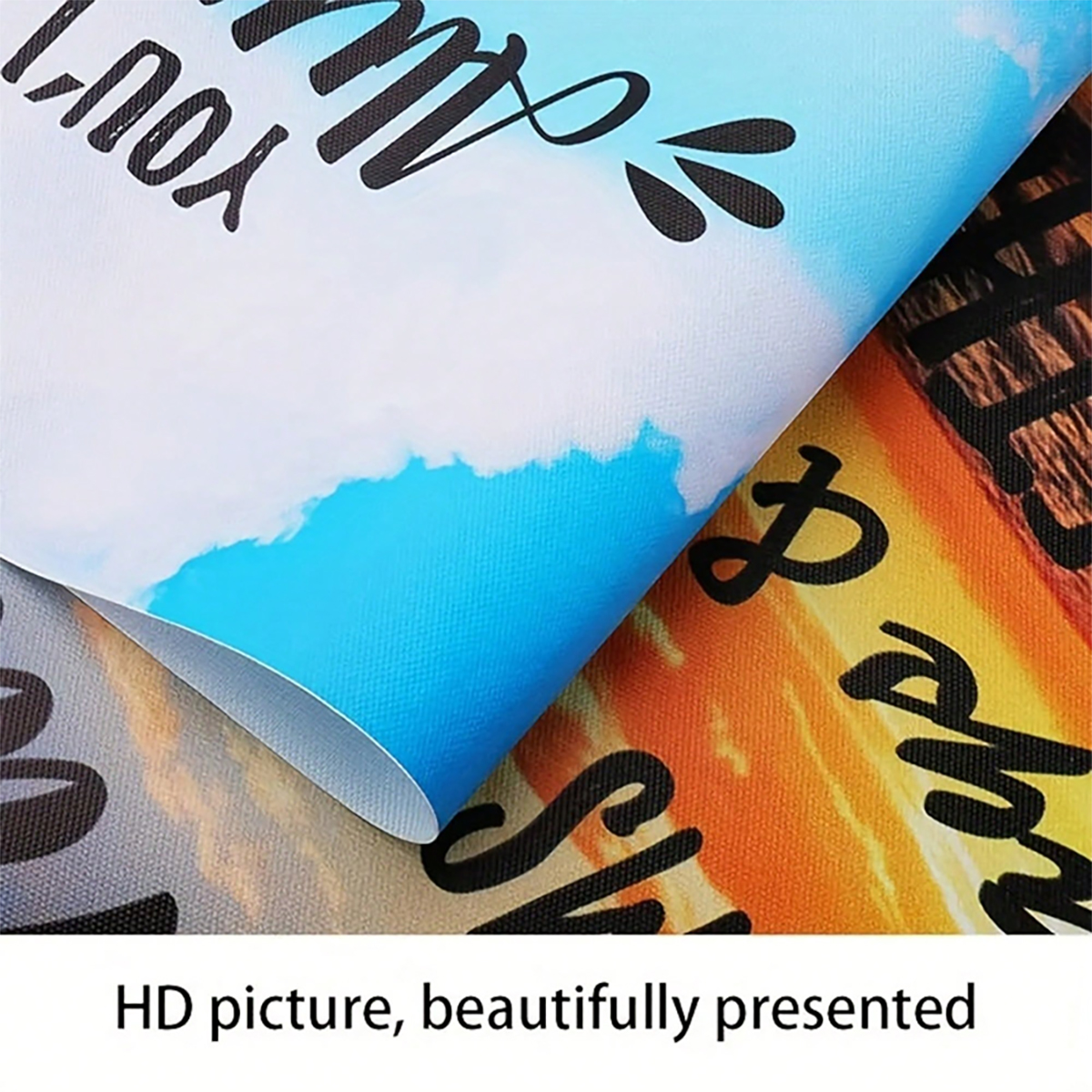 Custom Photo Canvas Poster — M - Home Textiles Fabric reseña y precio