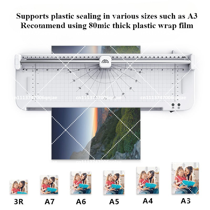 A3 Laminator with Built-in Cut - Home Textiles Fabric reseña y precio