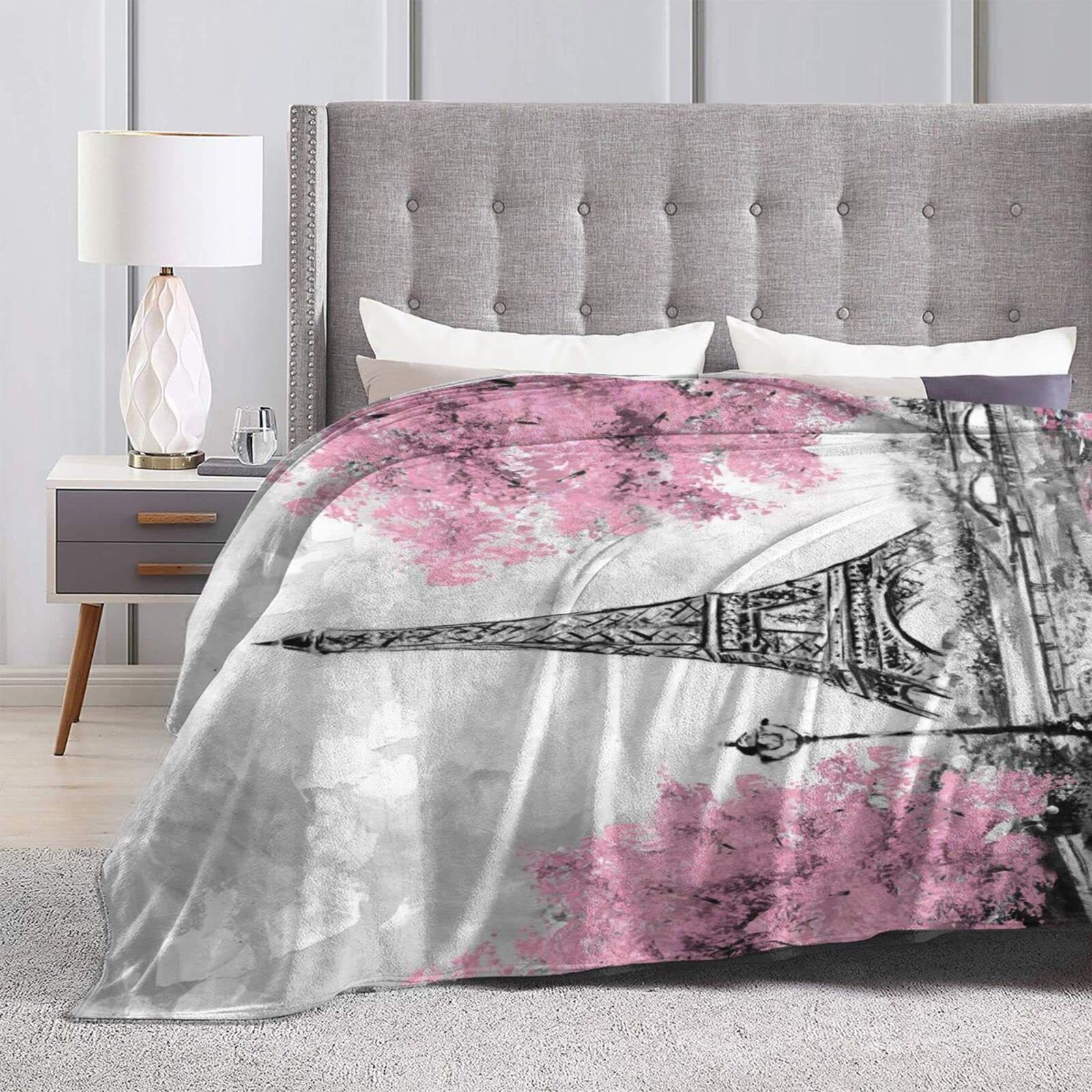 Eiffel Tower in Paris Printed  - Home Textiles Paris reseña y precio