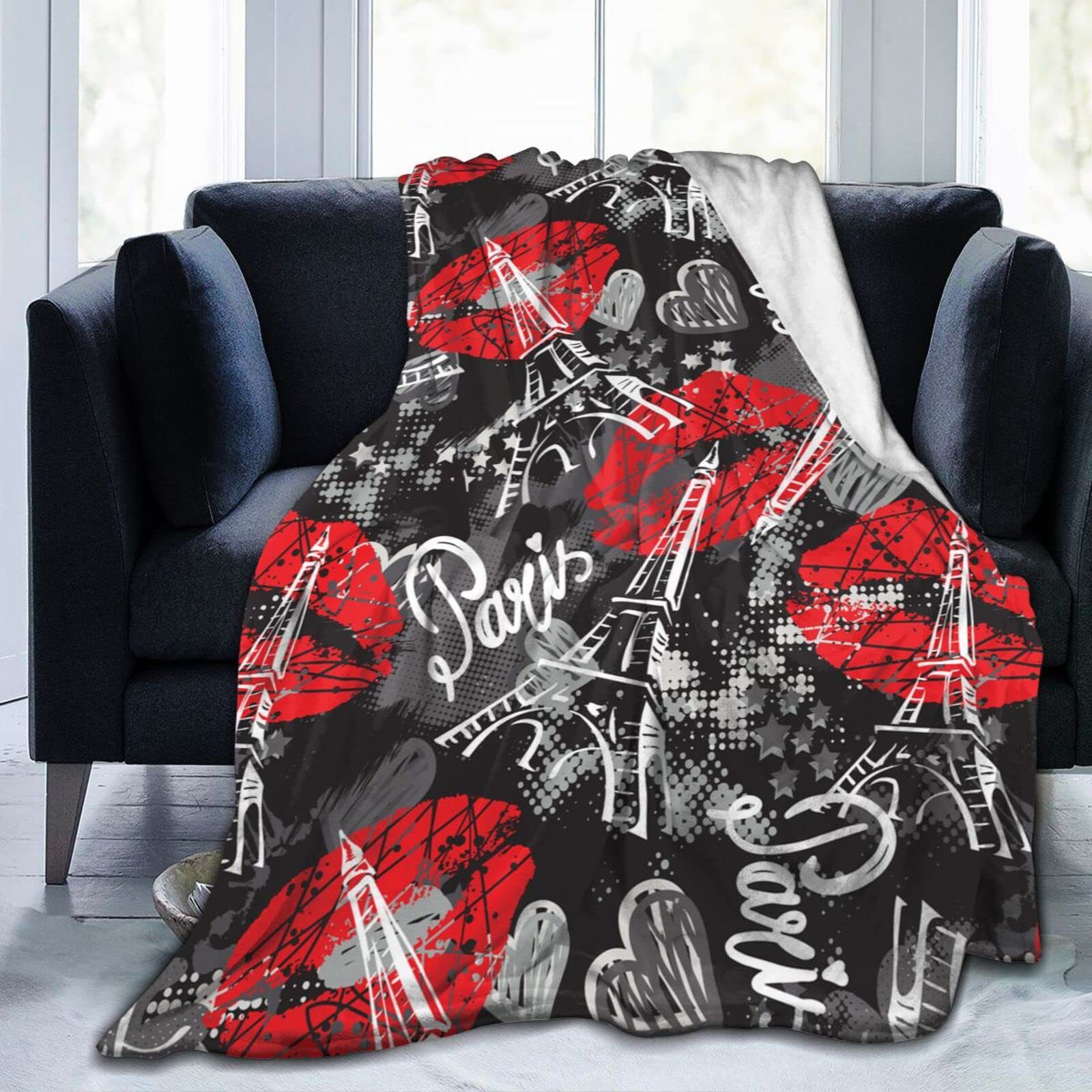 Eiffel Tower in Paris Printed  - Home Textiles Paris reseña y precio