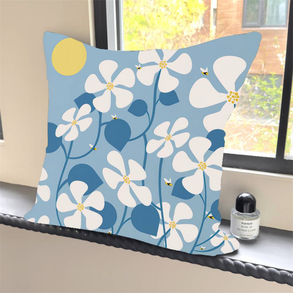 Flower Market Cat Line Stripe  - Home Textiles Market reseña y precio