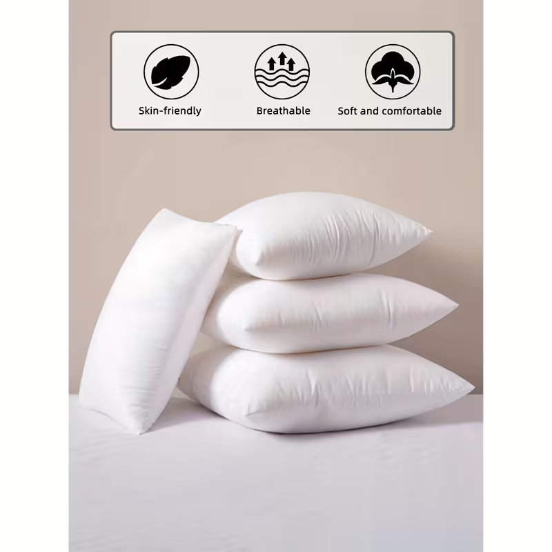 Pure White Modern Style Pillow - Pillow Cover 20X20 reseña y precio