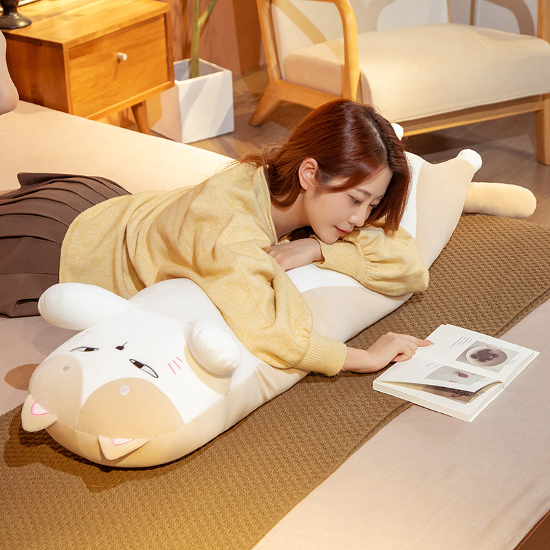50-130cm Kawaii Soft Long Cat  - Bolster Pillow Long reseña y precio