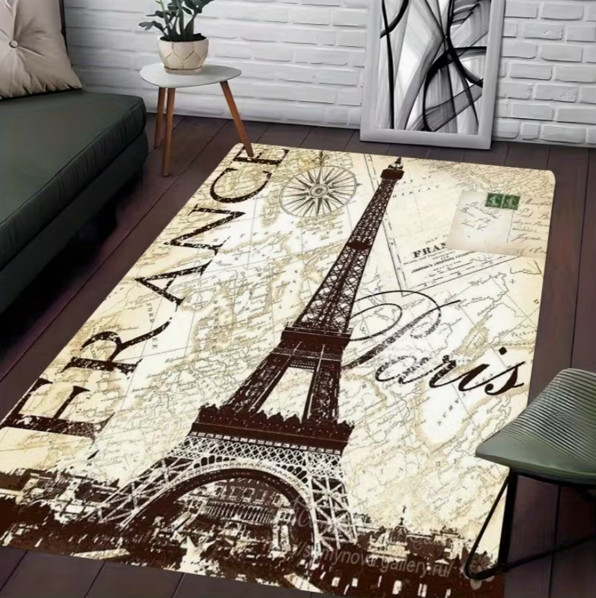 Vintage Paris Eiffel Tower Art - Home Textiles Paris reseña y precio