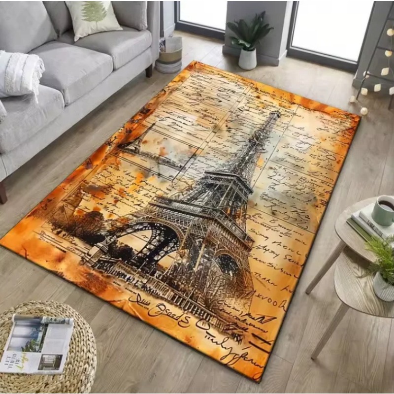 Vintage Paris Eiffel Tower Art - Home Textiles Paris reseña y precio