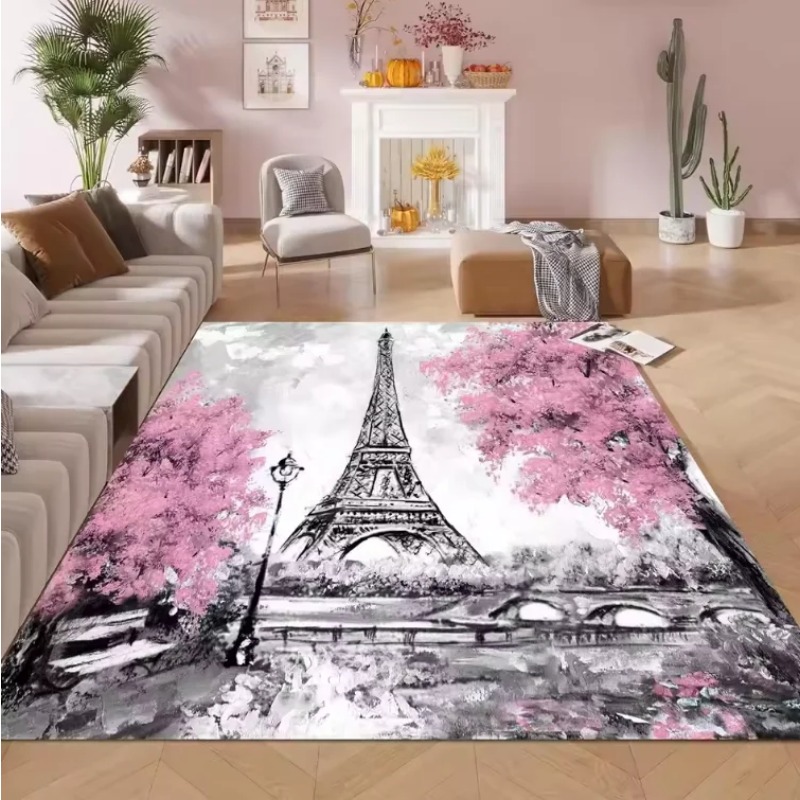 Vintage Paris Eiffel Tower Art - Home Textiles Paris reseña y precio