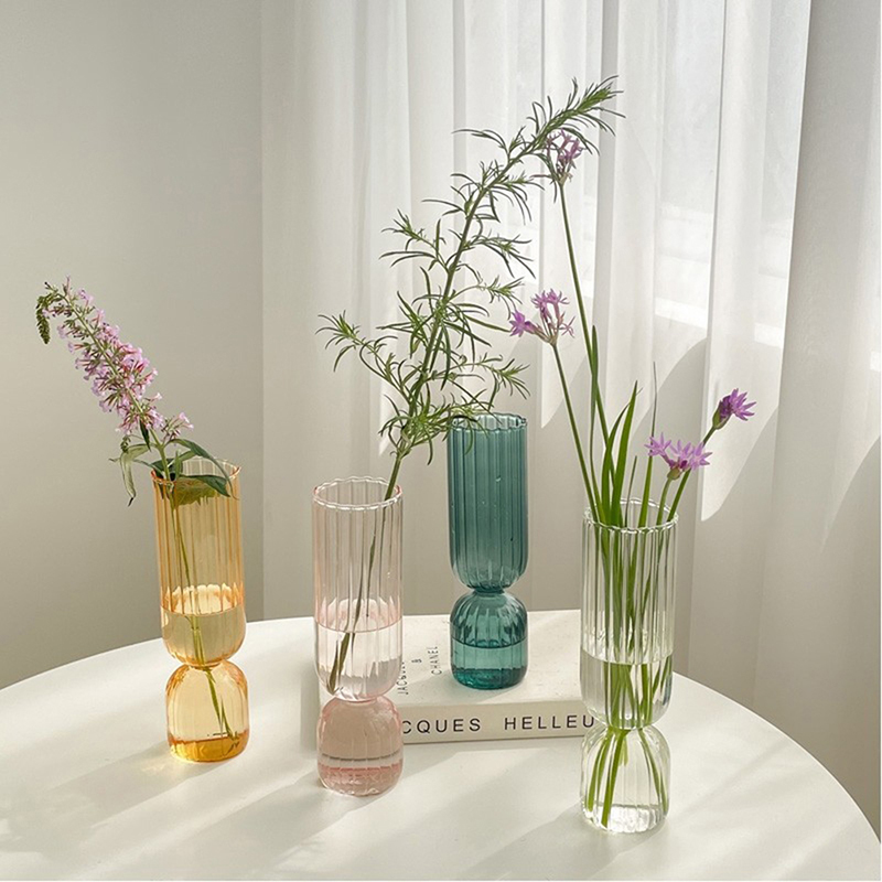 Nordic Glass Vase Small Glass  - Xt Home Textiles reseña y precio