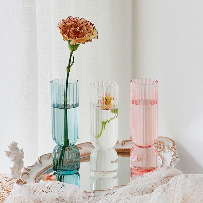 Nordic Glass Vase Small Glass  - Xt Home Textiles reseña y precio