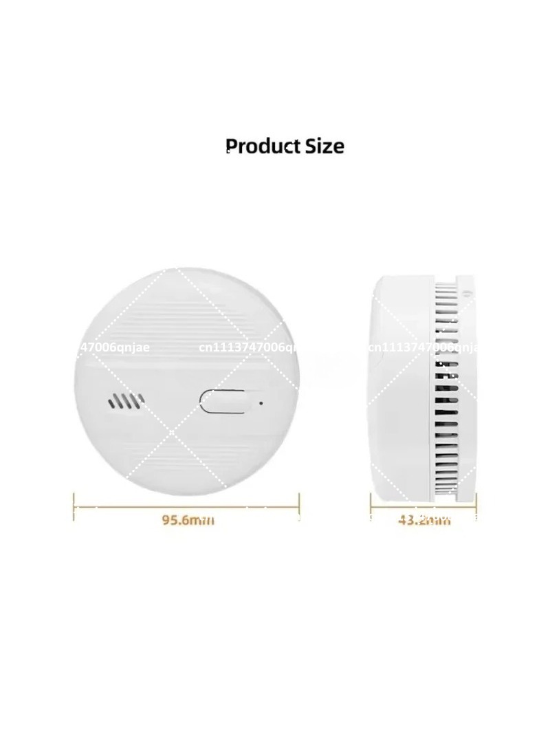 Wireless Photoelectric Smoke D - Home Textiles Fabric reseña y precio