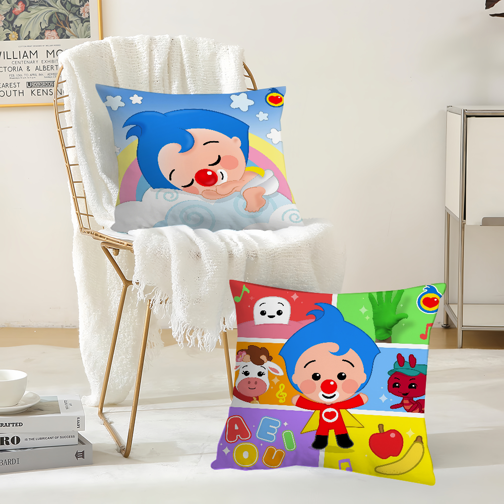 Cartoon cute P-Plim P-Plim  Pi - Pillow Cover 20X20 reseña y precio