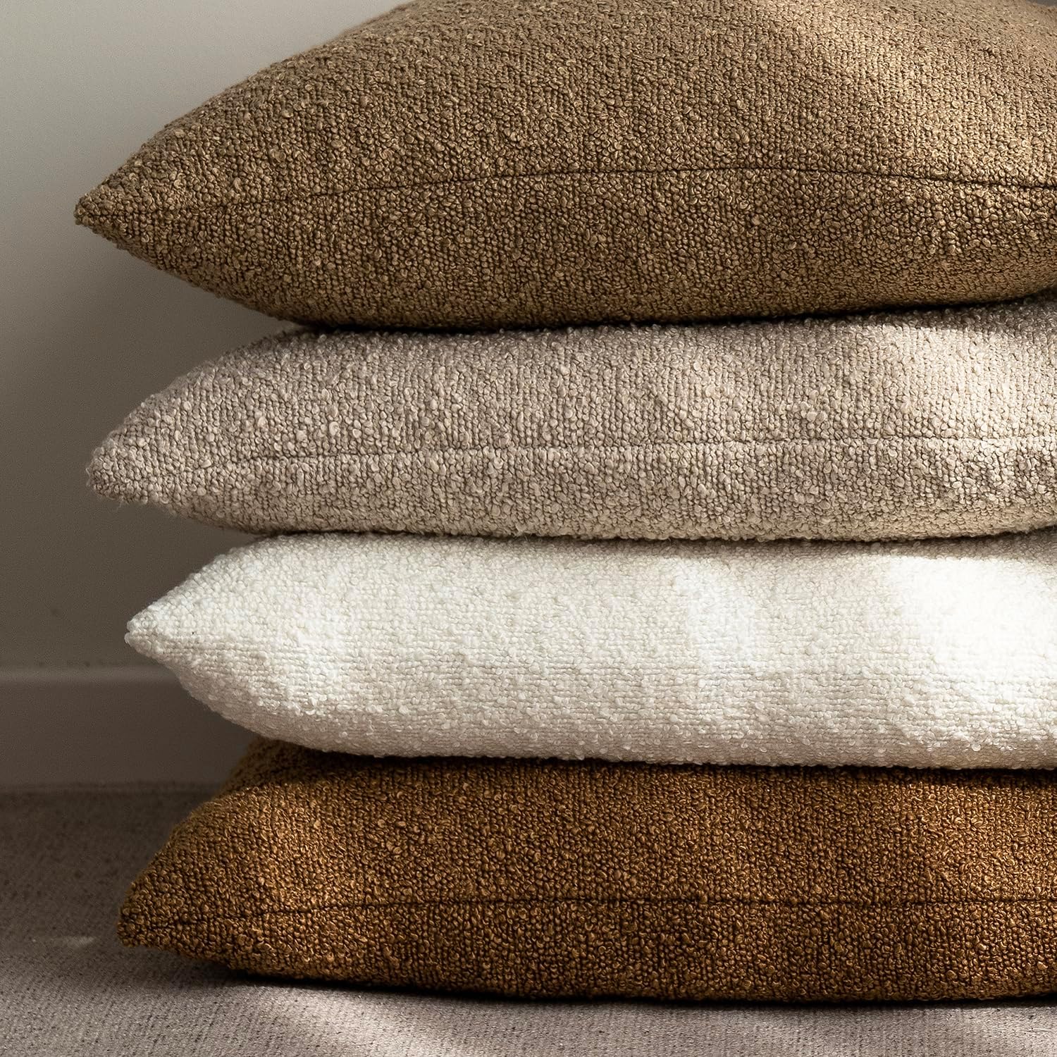 Pillow Covers Accent Solid Pil - Pillow Cover 20X20 reseña y precio