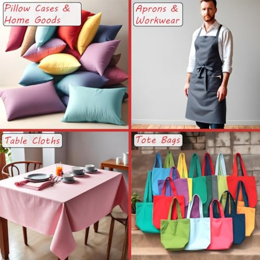 Poly Cotton Fabric for Sewing  - Home Textiles Fabric reseña y precio