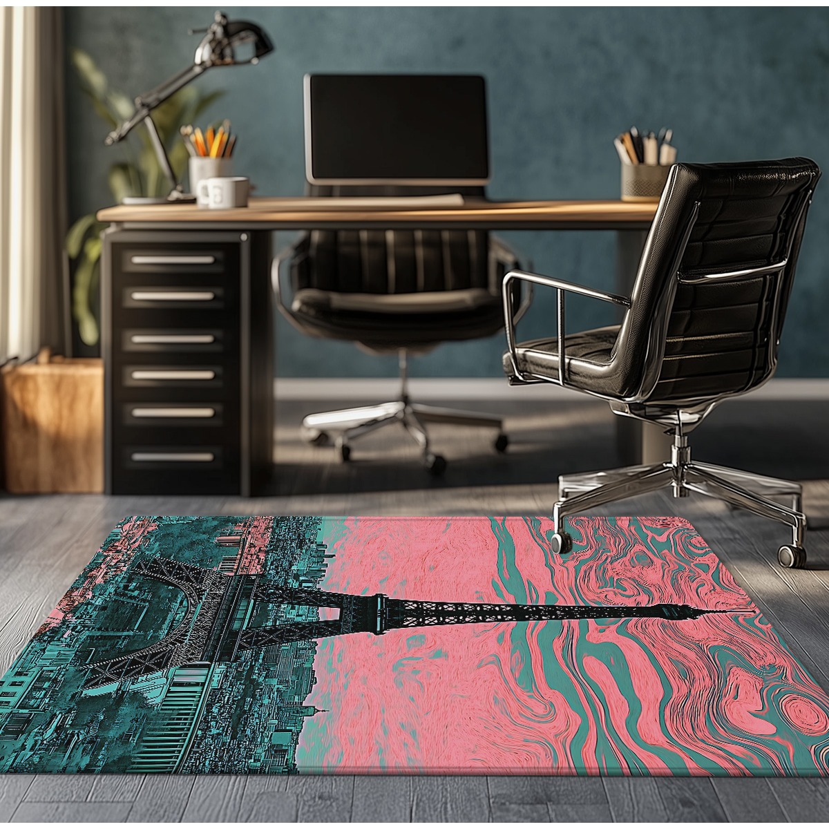 Crystal Velvet Rug Eiffel Towe - Home Textiles Paris reseña y precio