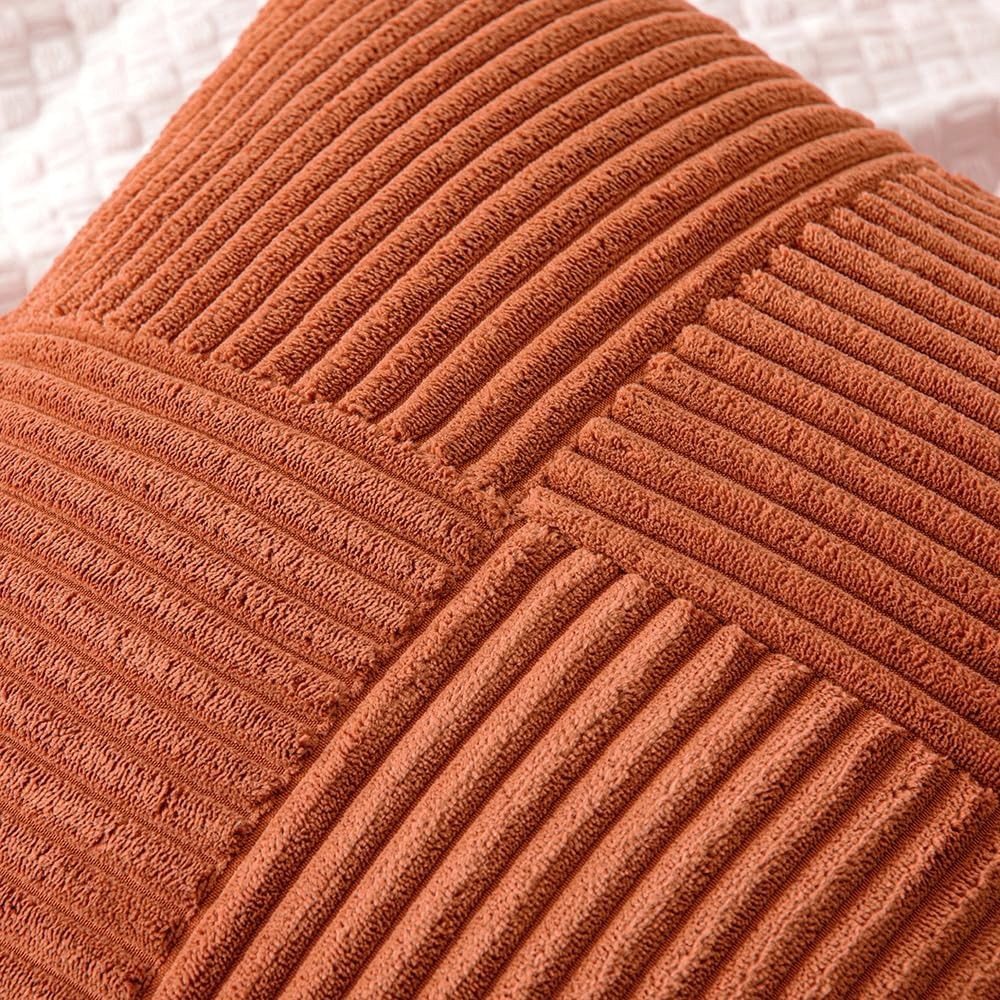 Rust Boho Throw Pillow Cover 1 - Pillow Cover 20X20 reseña y precio