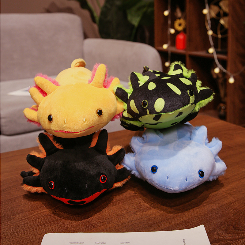 Kawaii Colorful Newt Plush Toy - Bolster Pillow Long reseña y precio