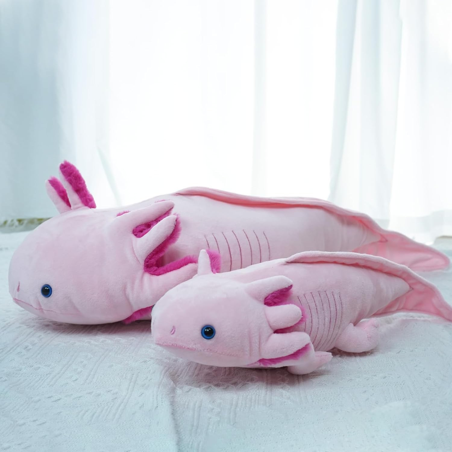 Kawaii Colorful Newt Plush Toy - Bolster Pillow Long reseña y precio