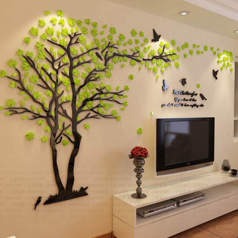 Big size Lovers Tree Acrylic W - Xt Home Textiles reseña y precio