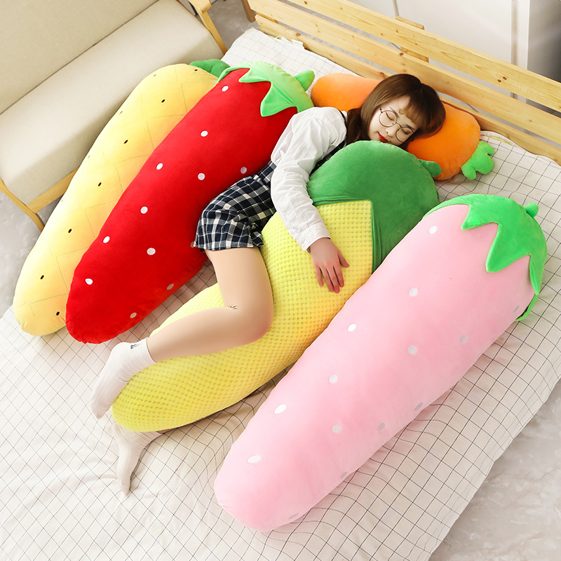 50/70/120CM Long Fruits Plush  - Bolster Pillow Long reseña y precio