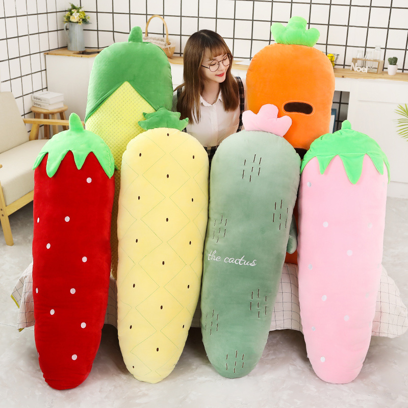 50/70/120CM Long Fruits Plush  - Bolster Pillow Long reseña y precio