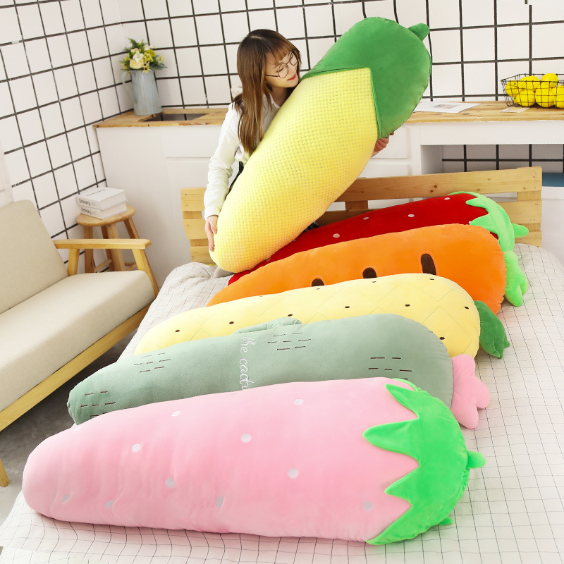50/70/120CM Long Fruits Plush  - Bolster Pillow Long reseña y precio
