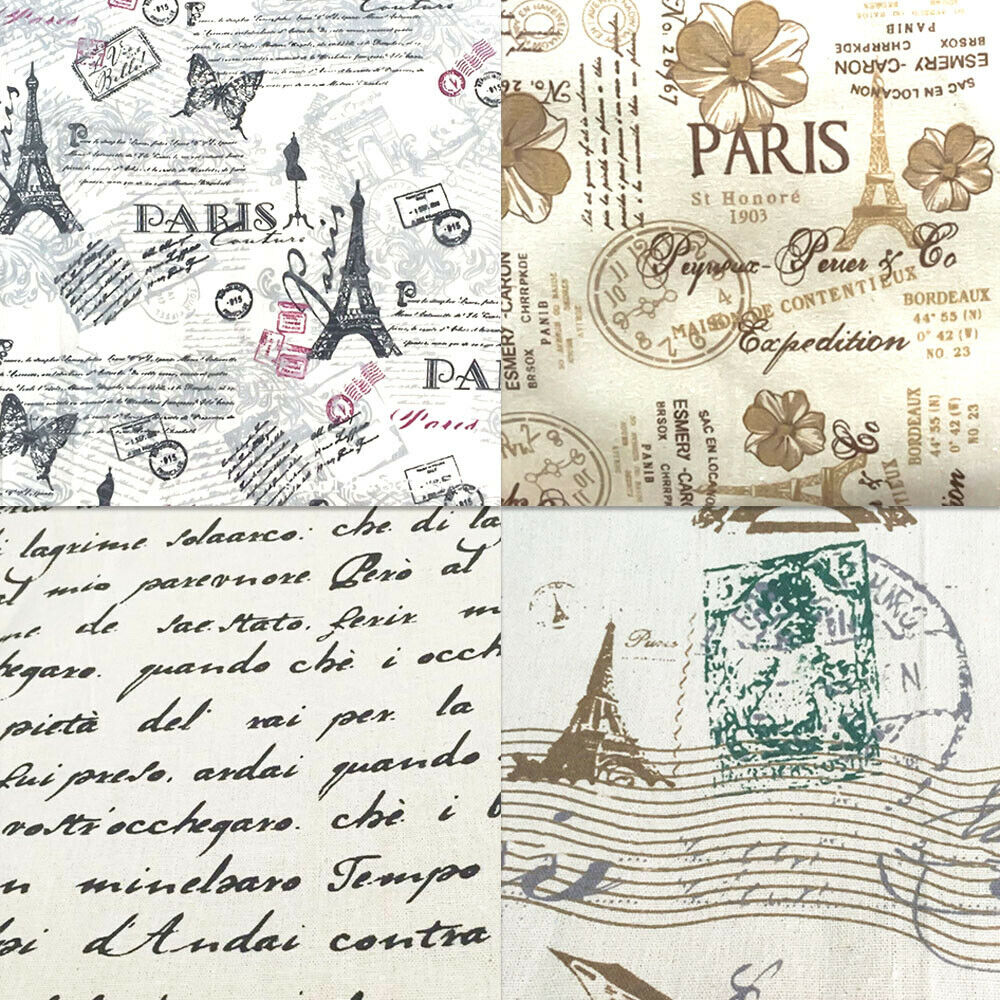 Paris Eiffel Tower Flower Seal - Home Textiles Paris reseña y precio