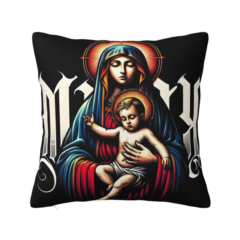 Custom Mary Mother Of Jesus Lu - Home Textiles Luxury reseña y precio