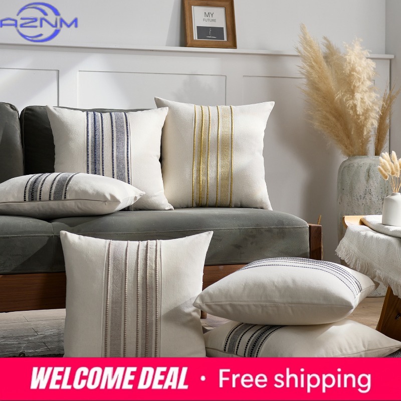 Nordic modern simple yarn-dyed - Home Textiles Luxury reseña y precio