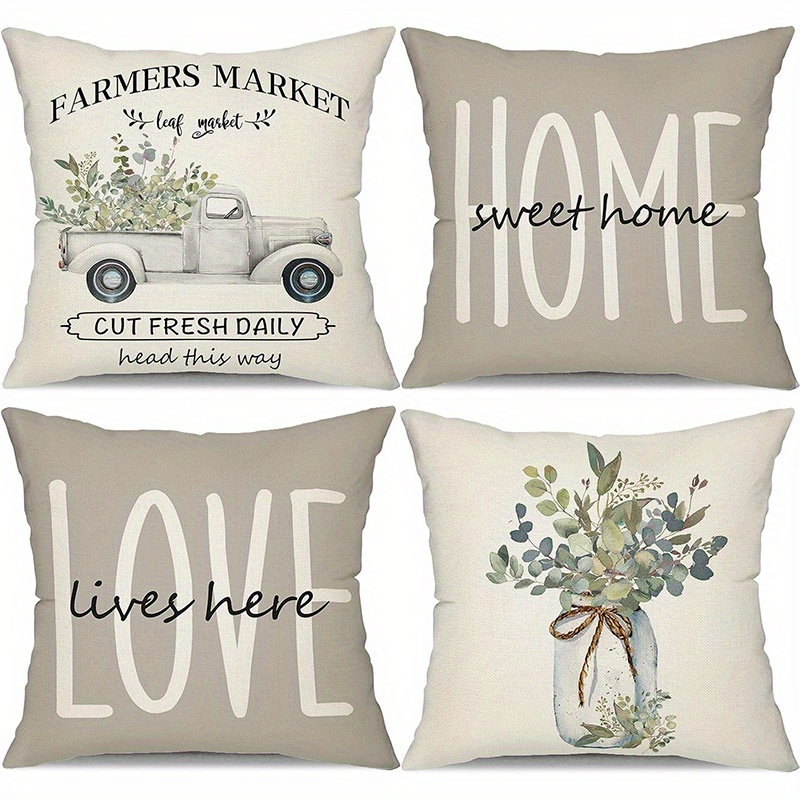 Short plush material pillowcas - Home Textiles Market reseña y precio