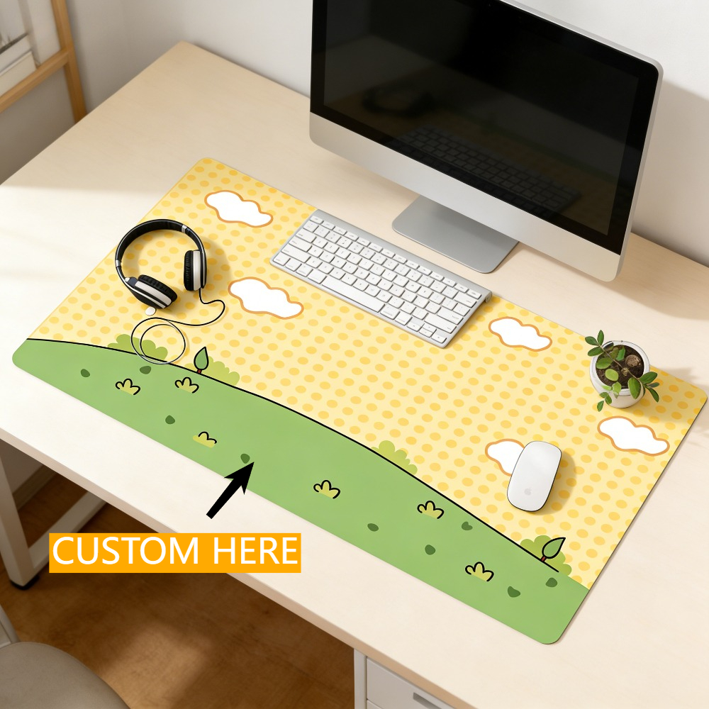 1pc Custom Mouse Pad with Phot - Home Textiles Fabric reseña y precio