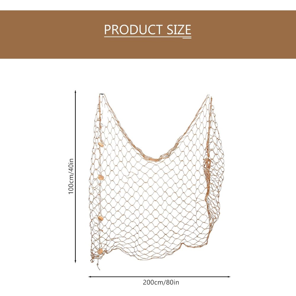 Decorative Fishing Net Decor N - Home Textiles Fabric reseña y precio