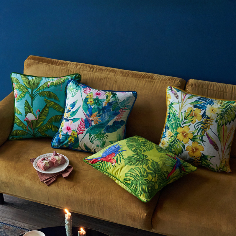 18x18/20x20 Inch Velvet Cushio - Pillow Cover 20X20 reseña y precio
