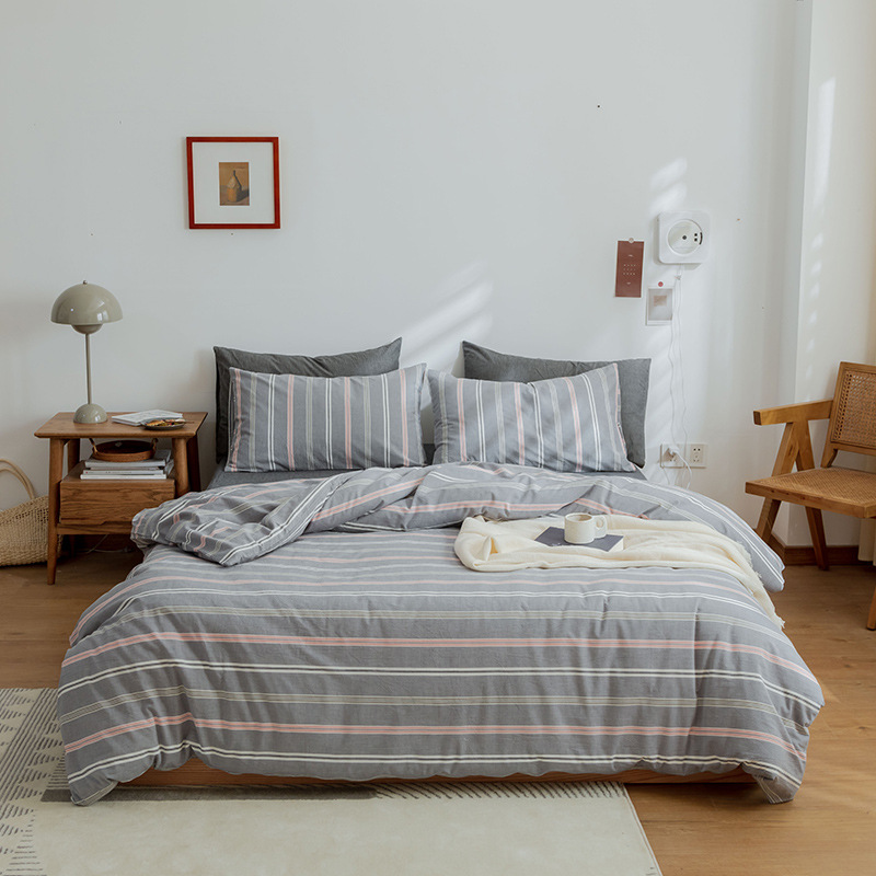 Japanese Pure Cotton Checkered - Home Textiles Luxury reseña y precio