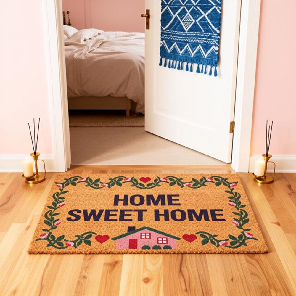 Customized Coir Doormat Home S - Home Textiles Company reseña y precio
