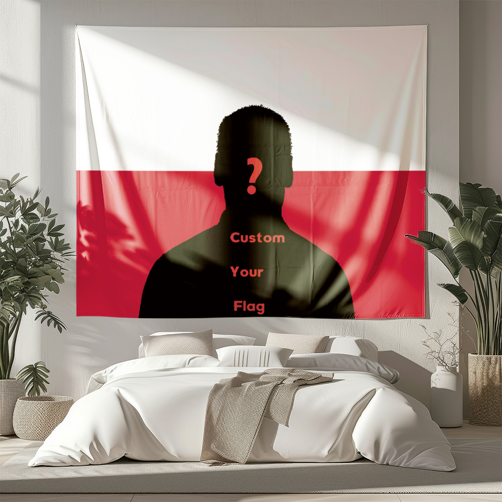 1Pc Custom Photo Polyster Flag - Home Textiles Fabric reseña y precio