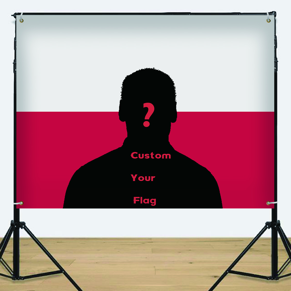 1Pc Custom Photo Polyster Flag - Home Textiles Fabric reseña y precio