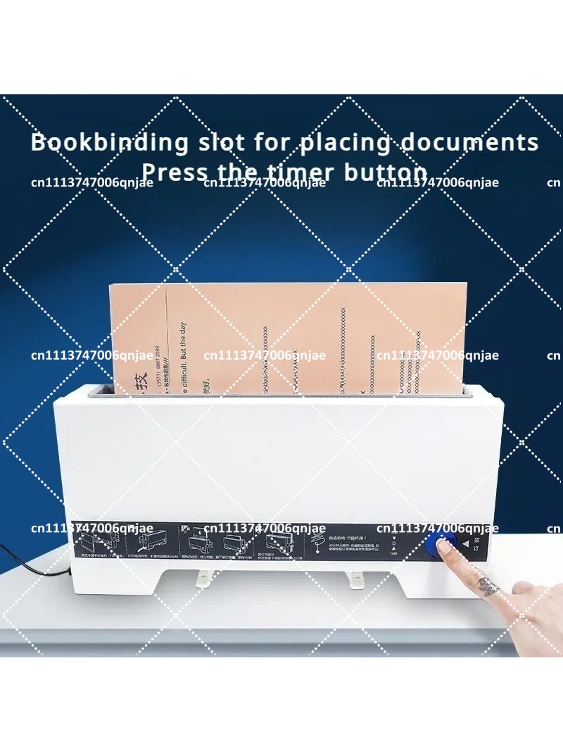 A4 110V Hot Melt Binding Machi - Home Textiles Fabric reseña y precio