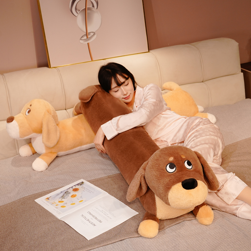 80cm New Huggable Dachshund Pl - Bolster Pillow Long reseña y precio