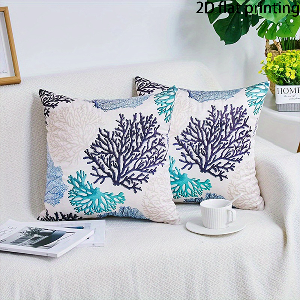 2D FLAT/2pack Floral Embossed  - Pillow Cover 20X20 reseña y precio