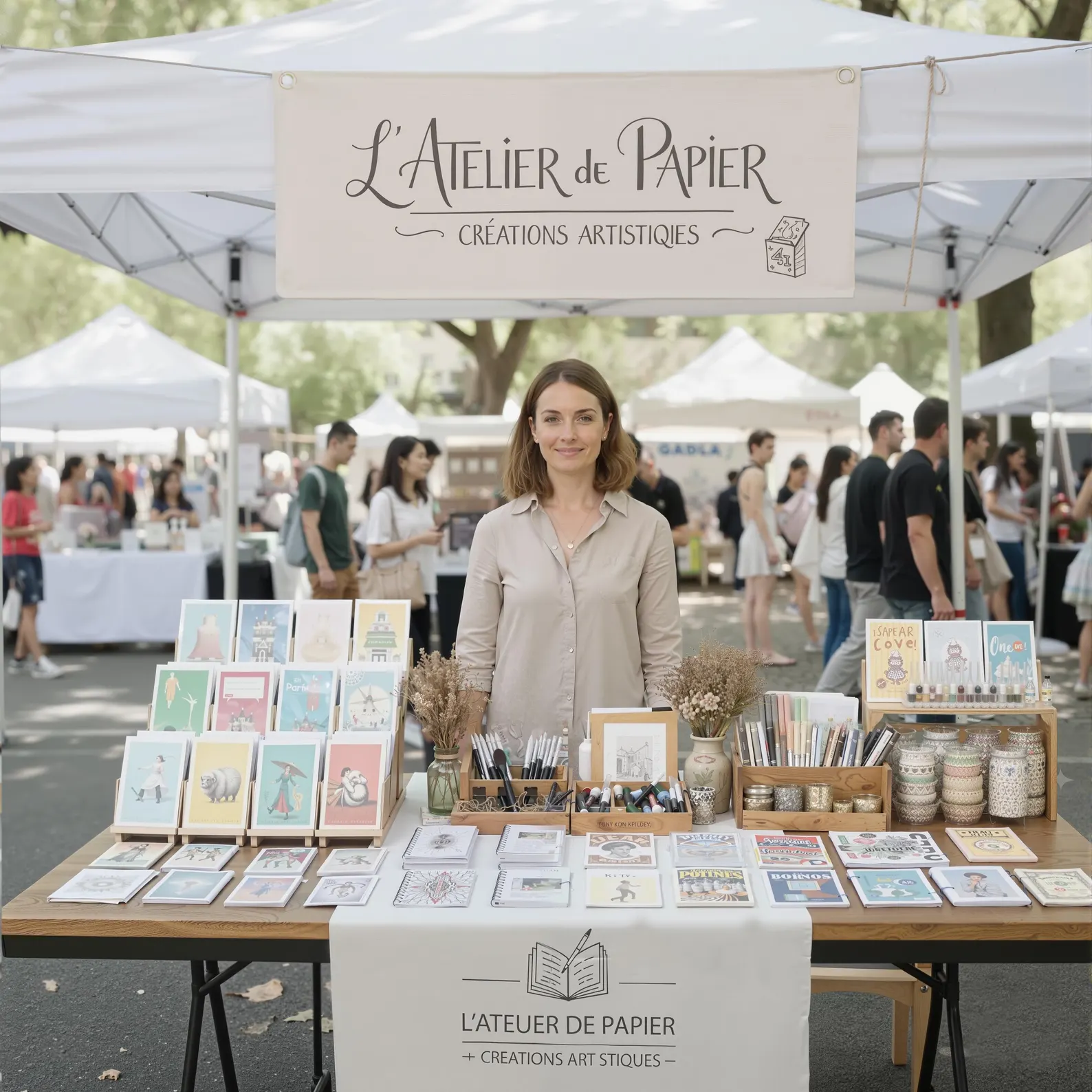 Custom Logo Canvas Table Runne - Home Textiles Market reseña y precio