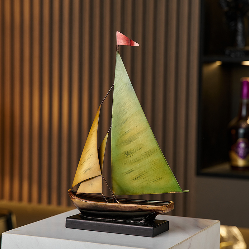 Creative Sailboat Model Orname - Xt Home Textiles reseña y precio