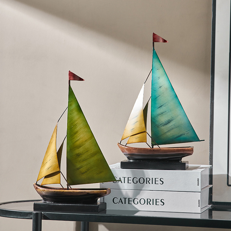 Creative Sailboat Model Orname - Xt Home Textiles reseña y precio