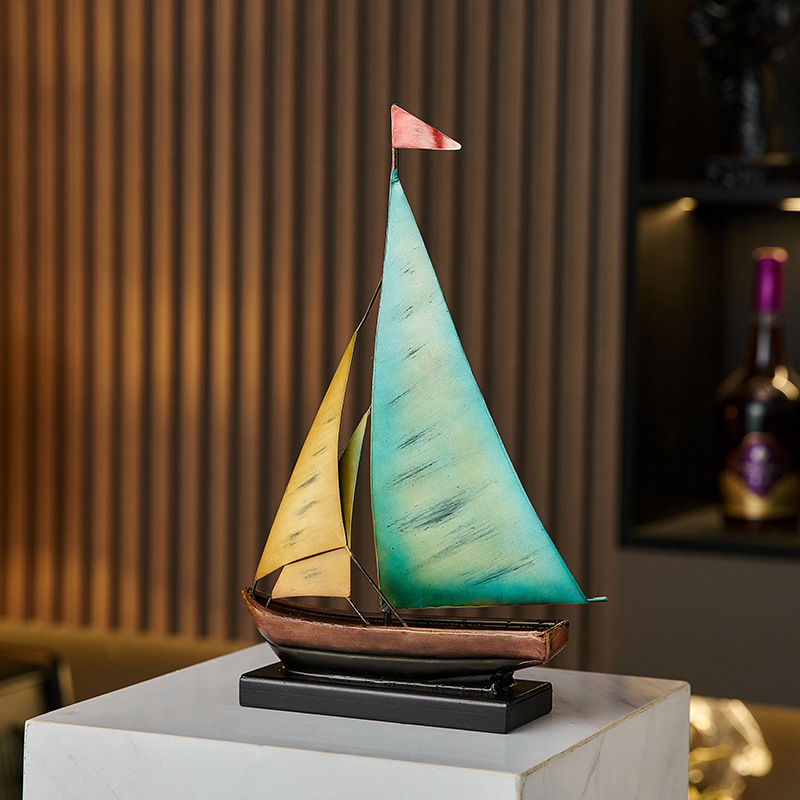 Creative Sailboat Model Orname - Xt Home Textiles reseña y precio