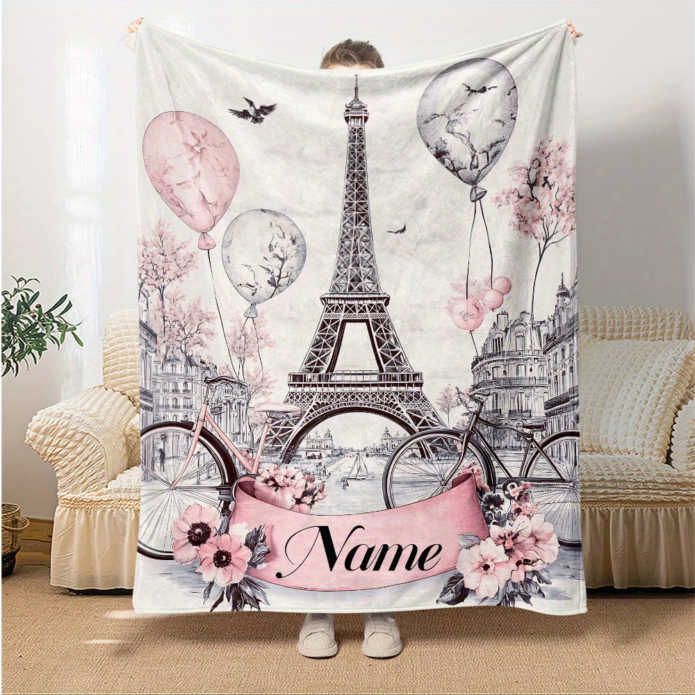 Personalized Paris Blanket Nam - Home Textiles Paris reseña y precio