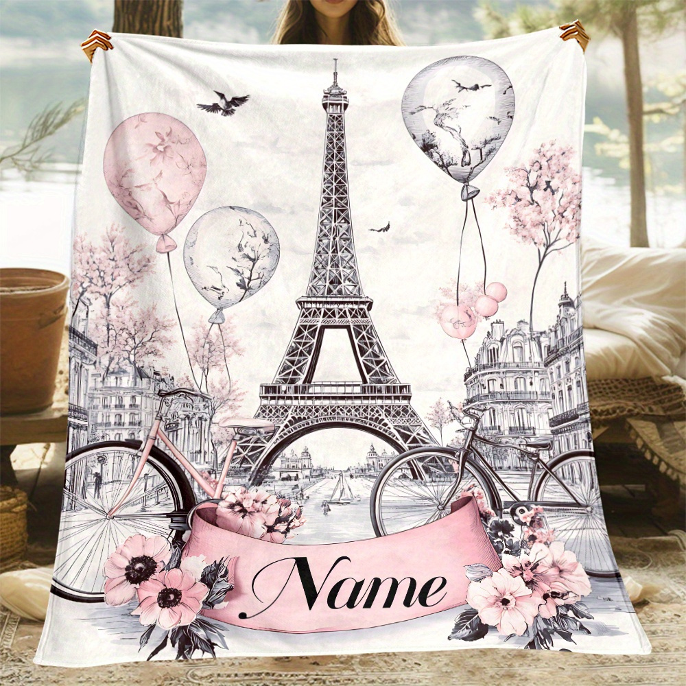 Personalized Paris Blanket Nam - Home Textiles Paris reseña y precio