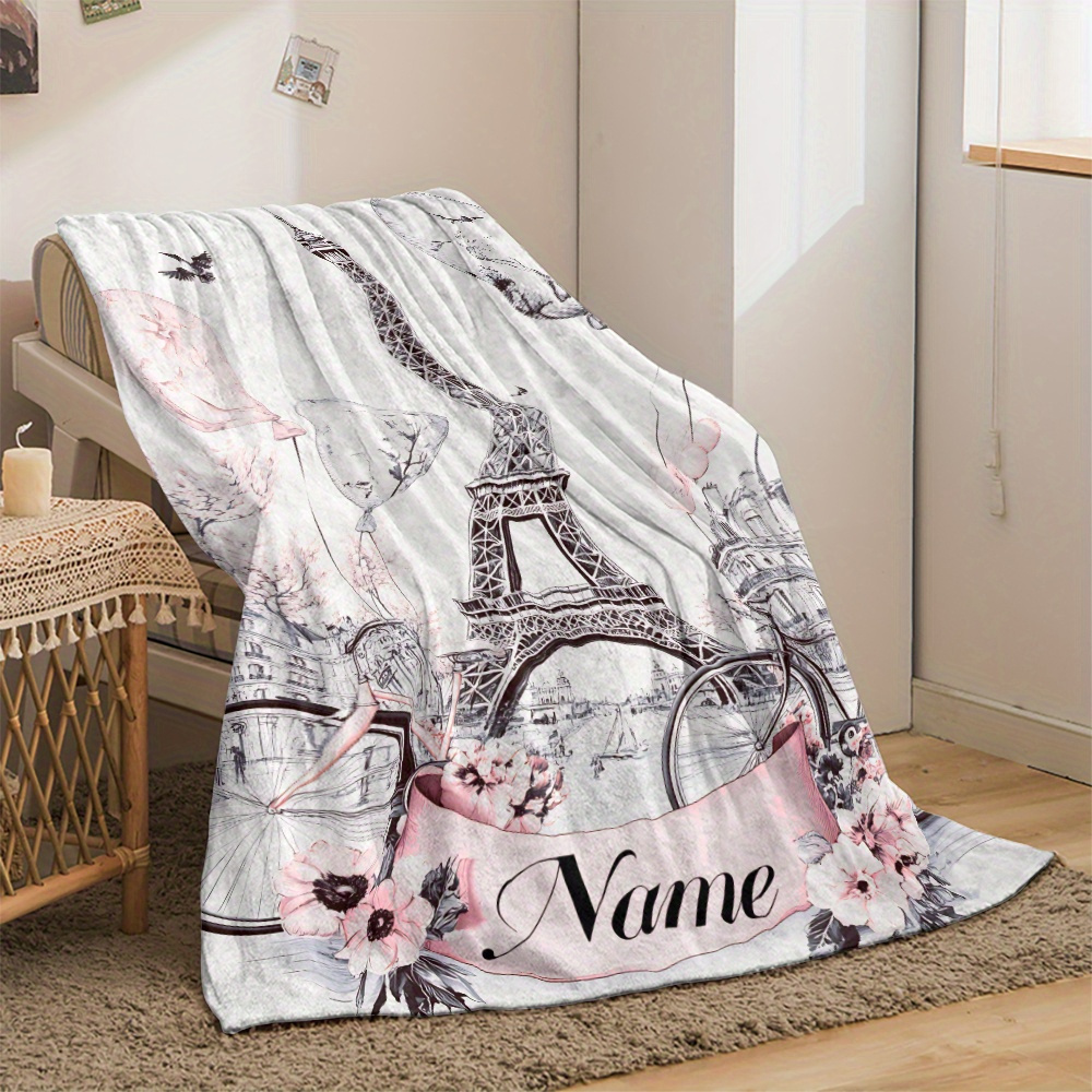 Personalized Paris Blanket Nam - Home Textiles Paris reseña y precio
