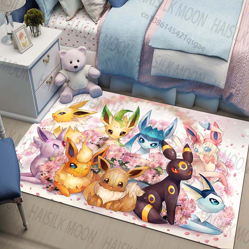 Multi-Sizes Pokemon All Eeveel - Home Textiles Luxury reseña y precio
