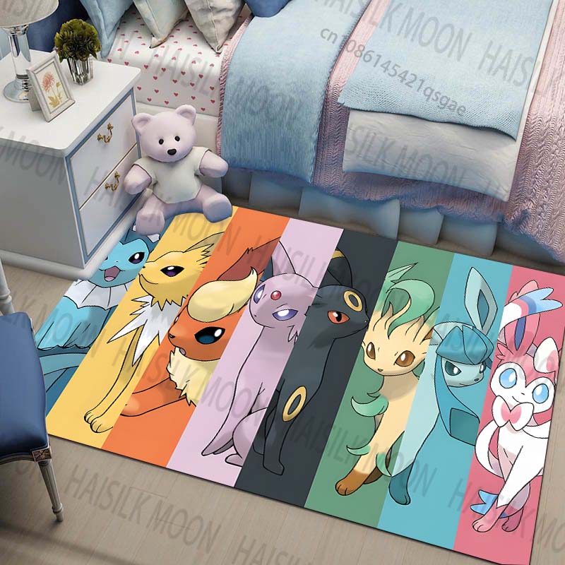 Multi-Sizes Pokemon All Eeveel - Home Textiles Luxury reseña y precio