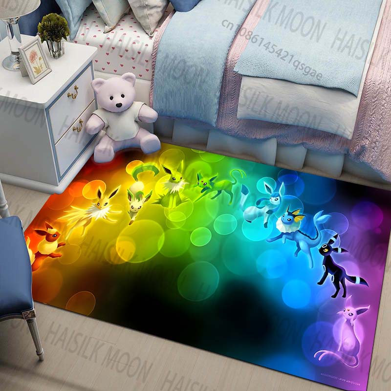 Multi-Sizes Pokemon All Eeveel - Home Textiles Luxury reseña y precio