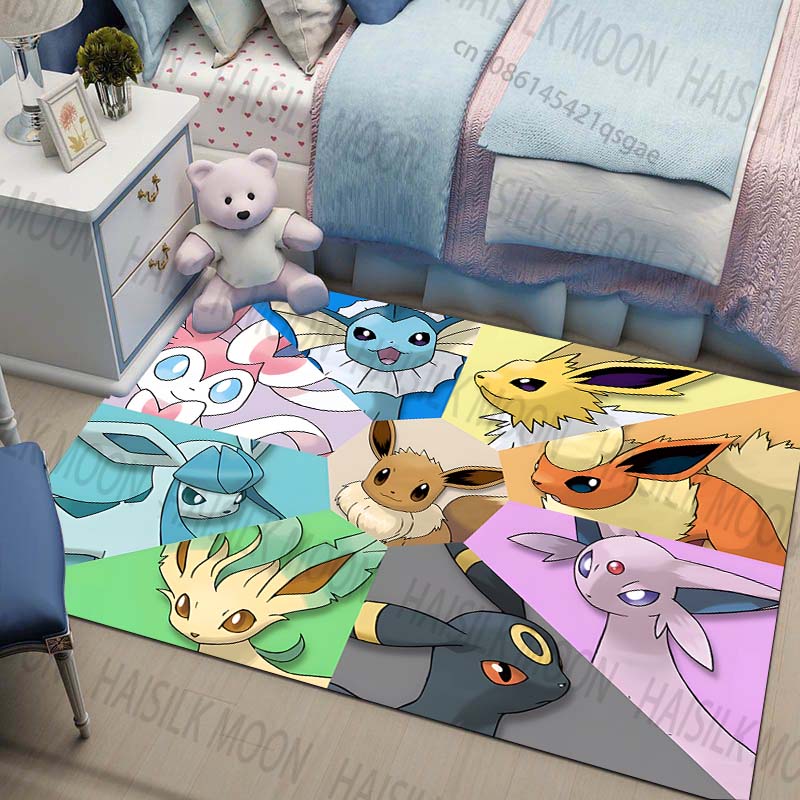 Multi-Sizes Pokemon All Eeveel - Home Textiles Luxury reseña y precio